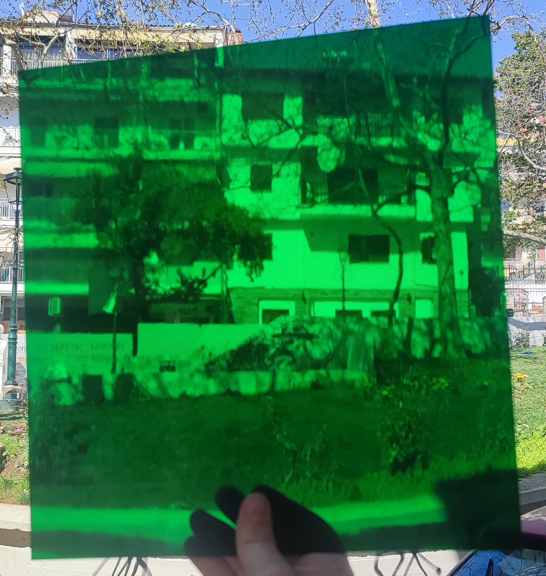 Διάφανο Πράσινο Wissmach 3mm