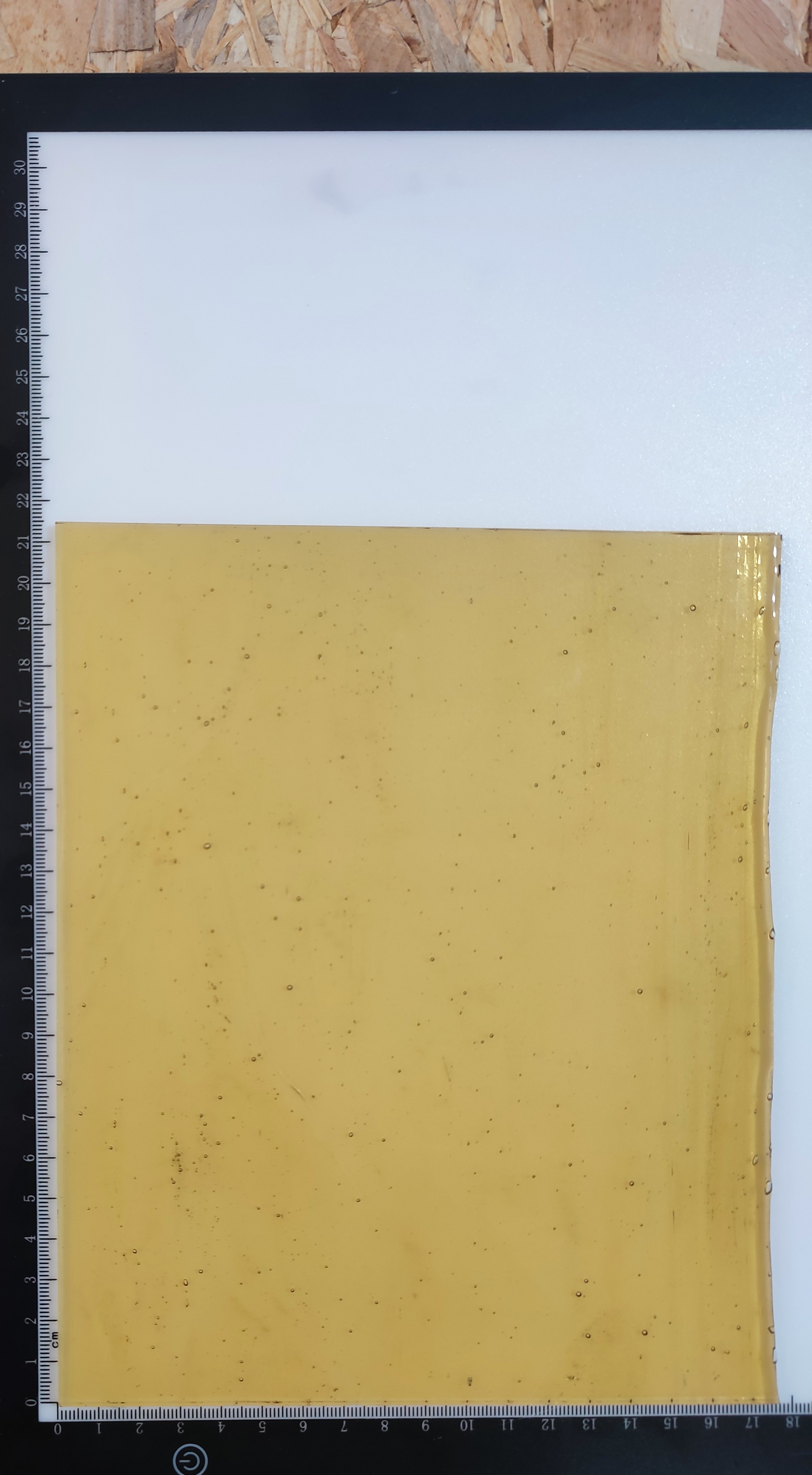 Κομμάτι Γυαλί Διάφανο Amber 17*21 εκατοστά