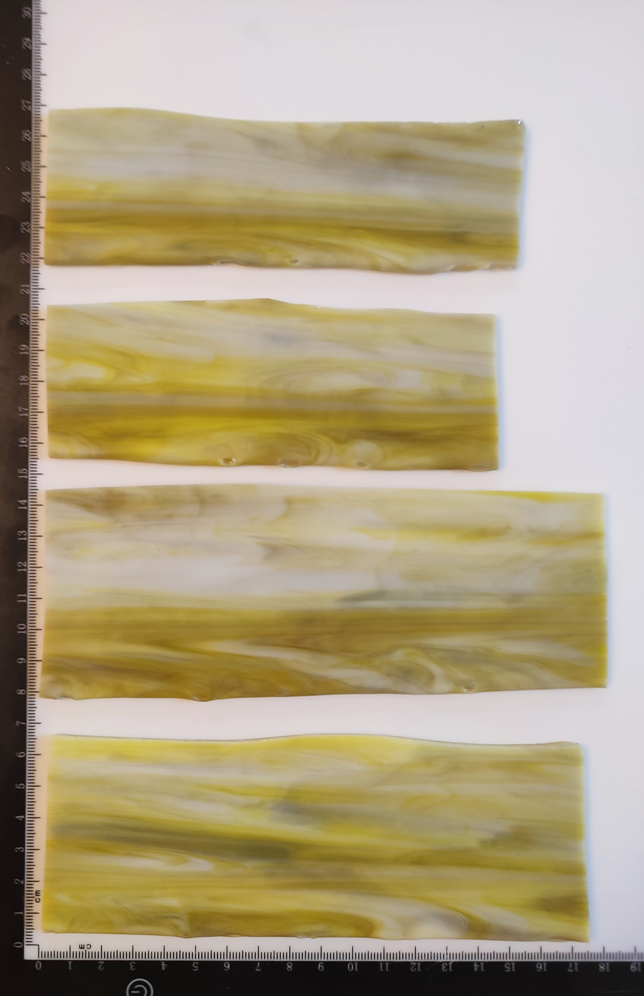 Olive Green Glass Scraps 340gr