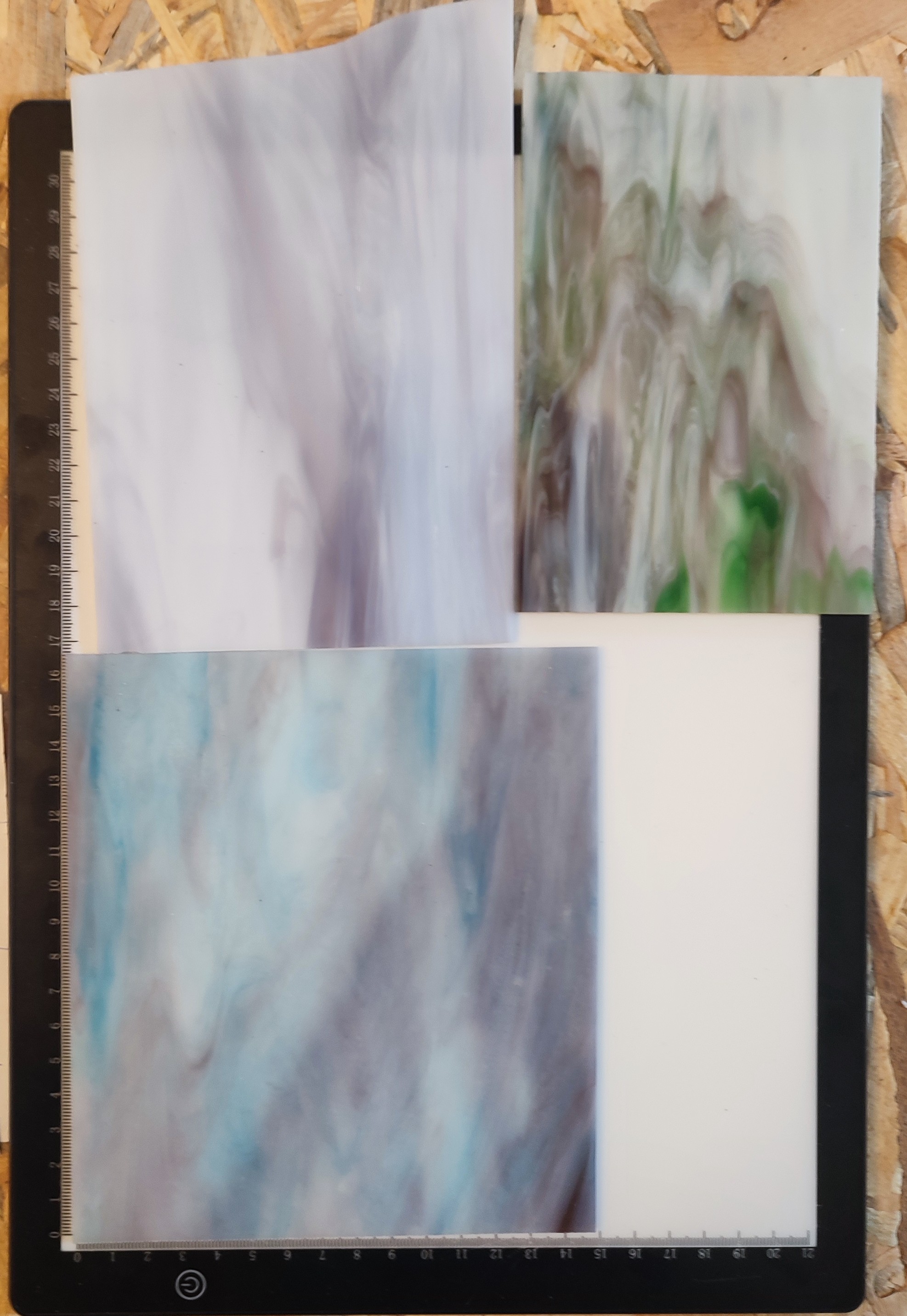 Mixed Glass Scraps 480gr