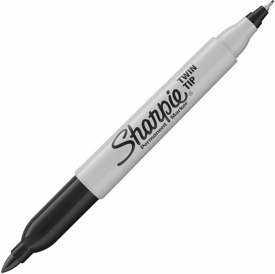 Sharpie Twin Tip Permanent Marker - Black